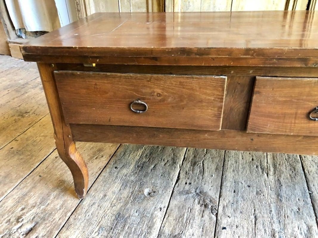 French Farm Table / Pantry or Sofa table, Louis XV - Helen Storey Antiques