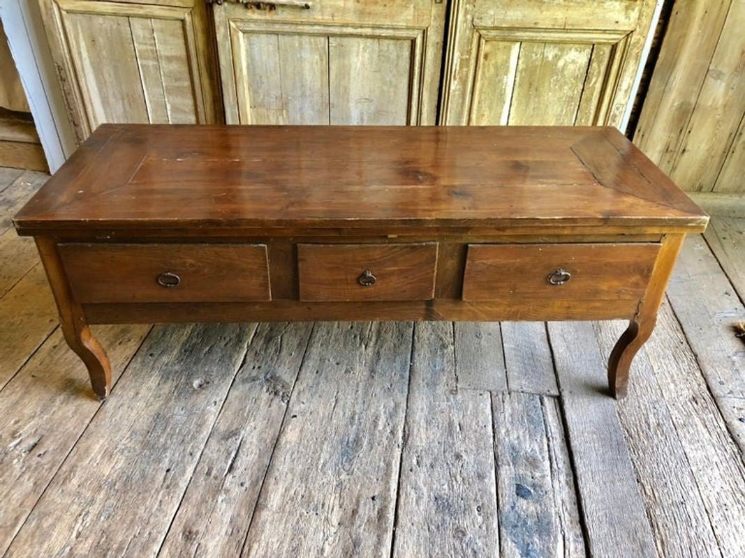 French Farm Table / Pantry or Sofa table, Louis XV - Helen Storey Antiques