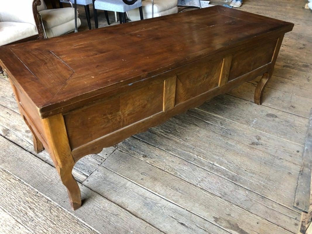 French Farm Table / Pantry or Sofa table, Louis XV - Helen Storey Antiques