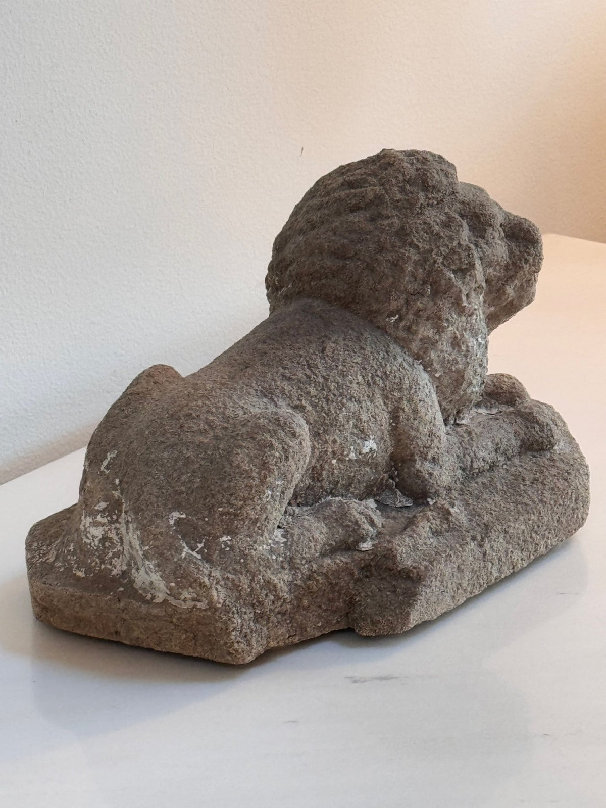 French Gothic Stone Lion, 15th Century - Helen Storey Antiques