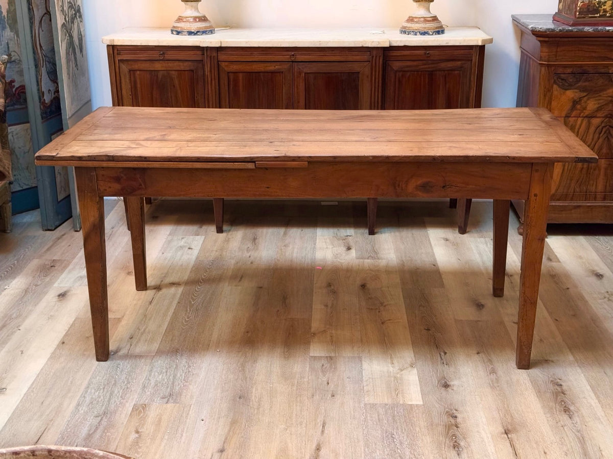 French Provincial Farm Table, Extending, Fine Patina - Helen Storey Antiques