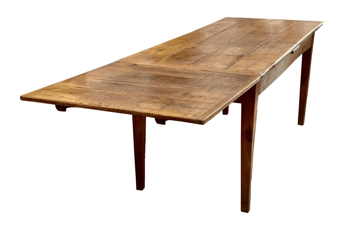 French Provincial Farm Table, Extending, Fine Patina - Helen Storey Antiques