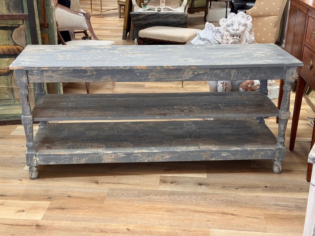 French Vintage draper’s table, Provence, c. 1930 - Helen Storey Antiques