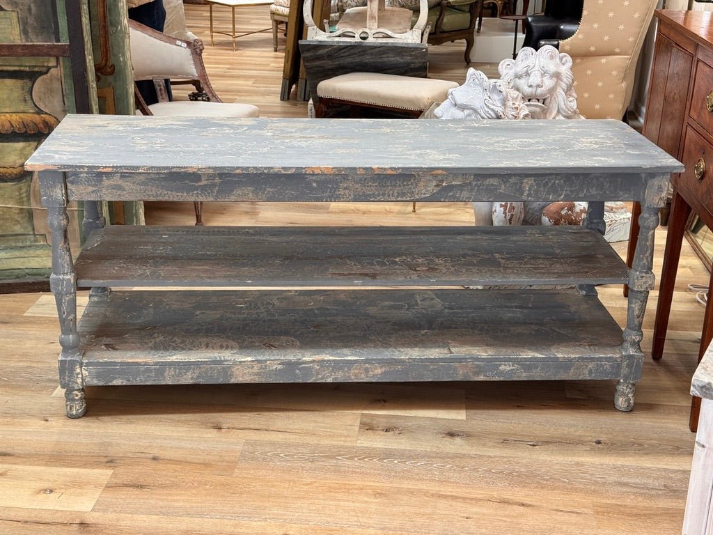 French Vintage draper’s table, Provence, c. 1930 - Helen Storey Antiques