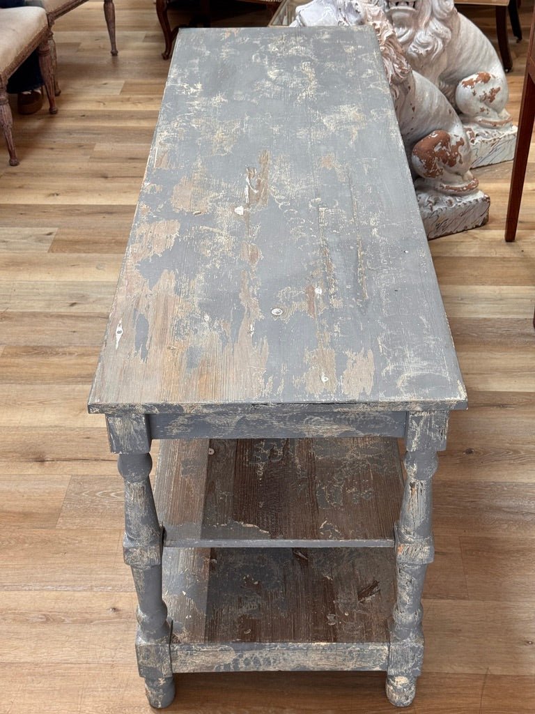 French Vintage draper’s table, Provence, c. 1930 - Helen Storey Antiques