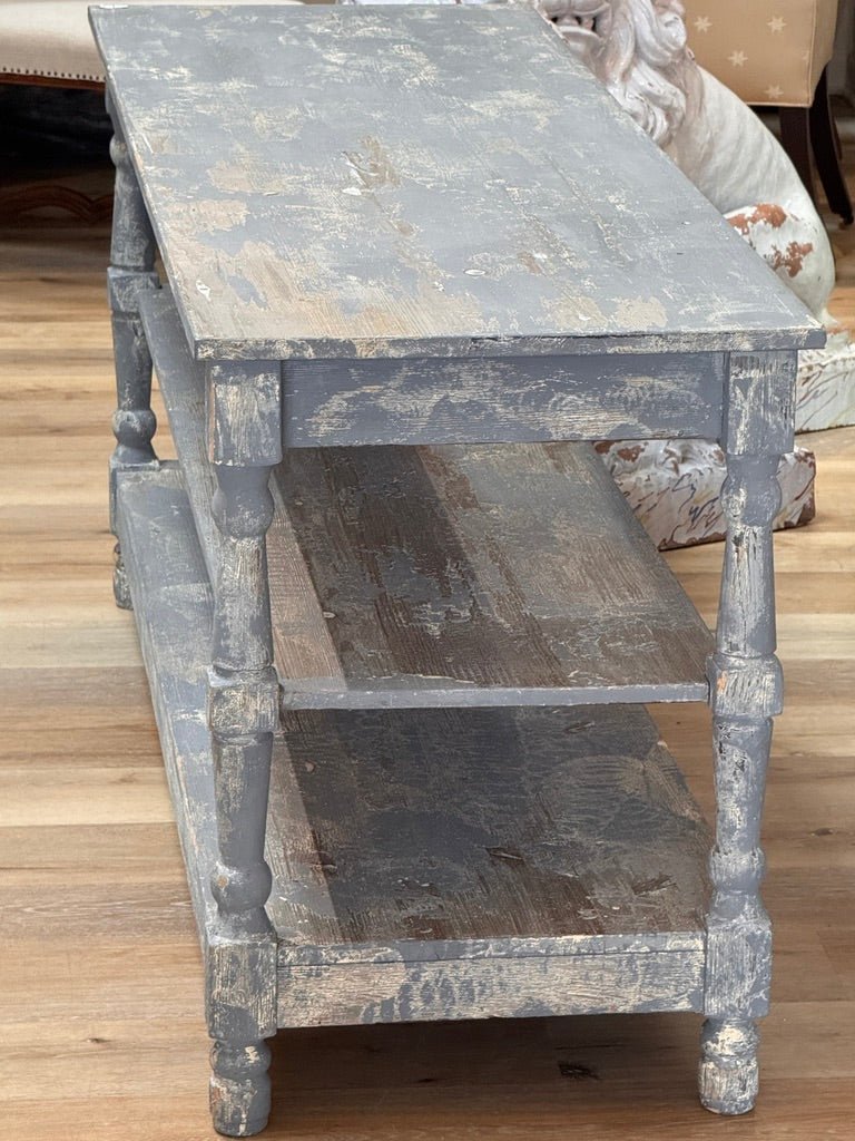 French Vintage draper’s table, Provence, c. 1930 - Helen Storey Antiques