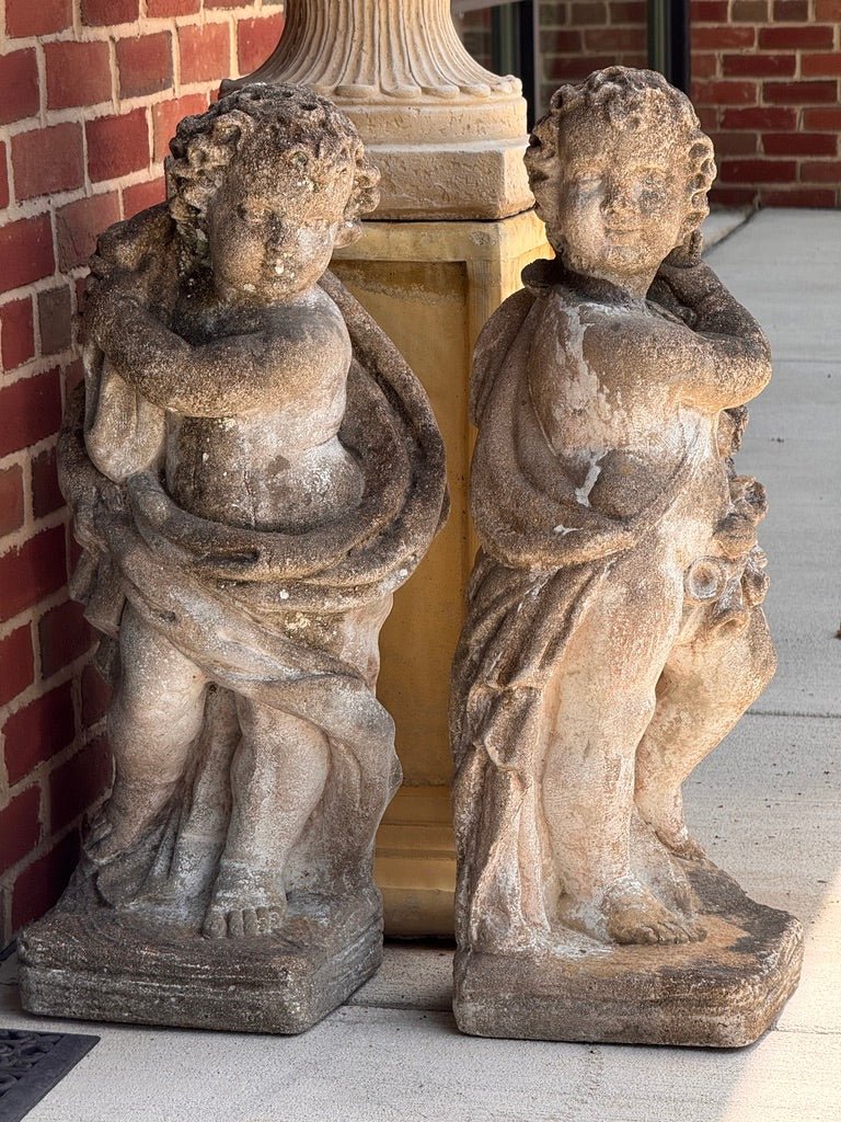 Garden putti, early 20th century - Helen Storey Antiques
