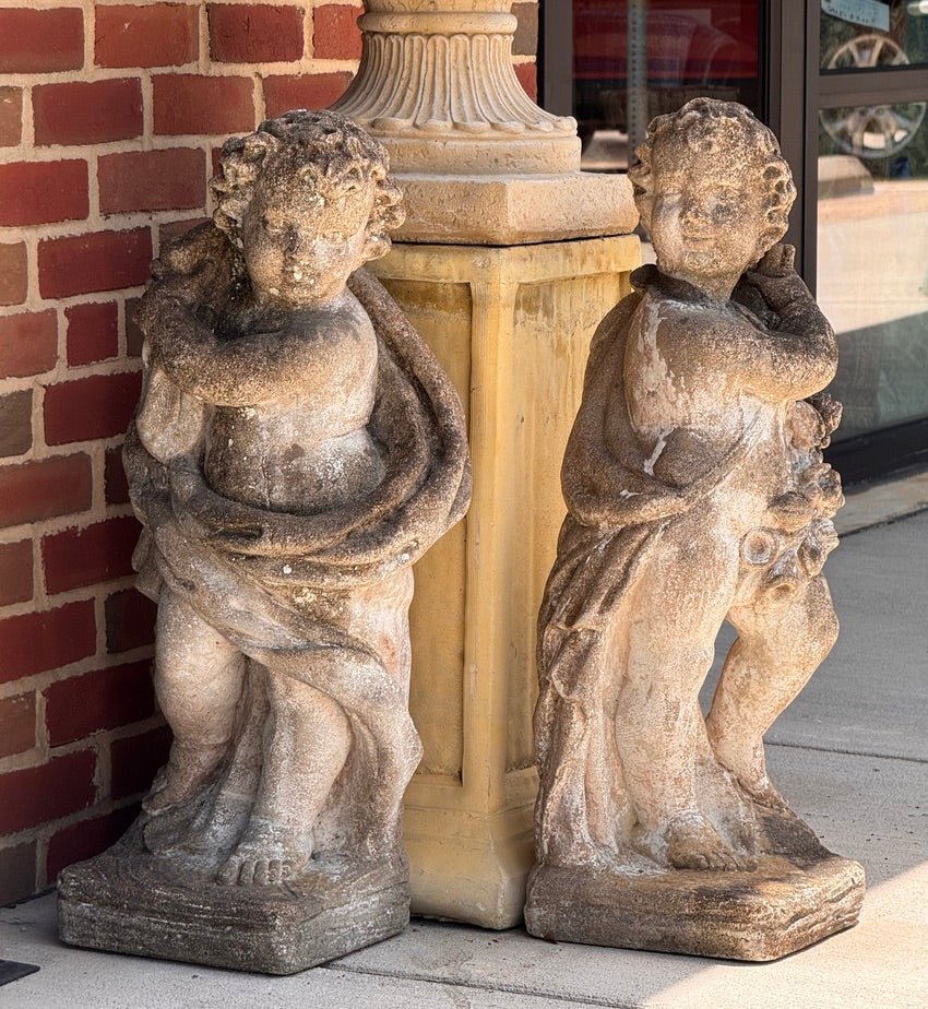Garden putti, early 20th century - Helen Storey Antiques