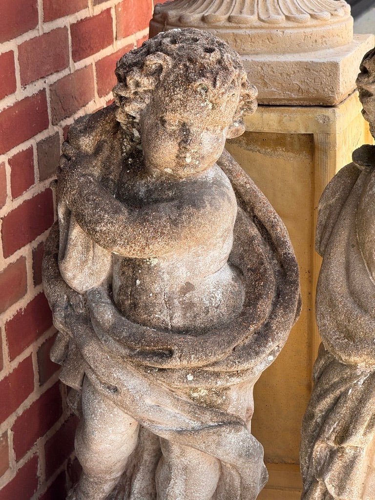 Garden putti, early 20th century - Helen Storey Antiques