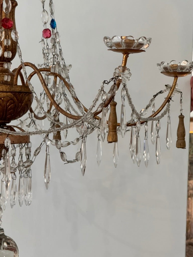Genovese Chandelier - Need Description photo - not wired - Helen Storey Antiques