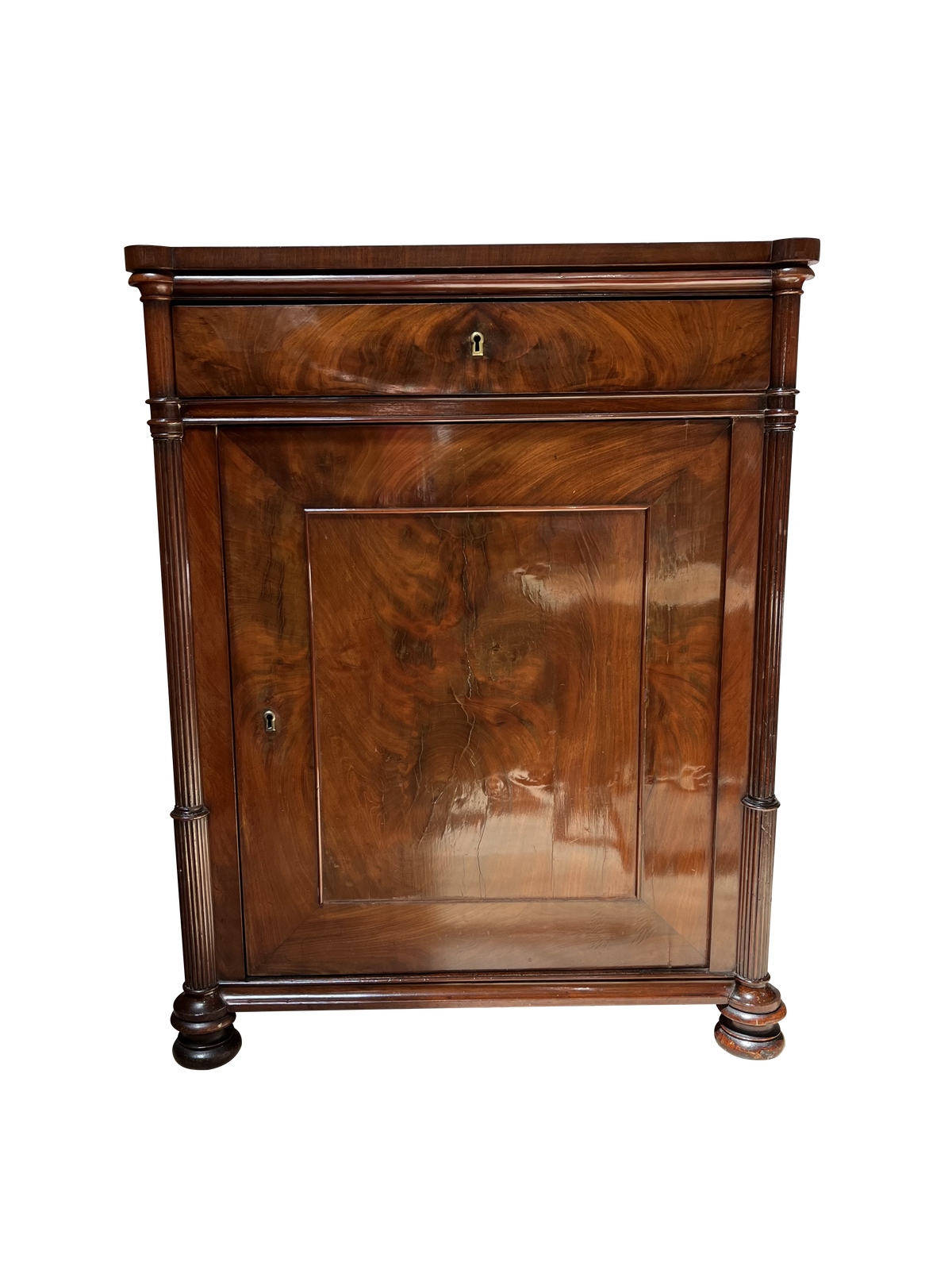 Small Mahogany Cabinet or Bedside Stand