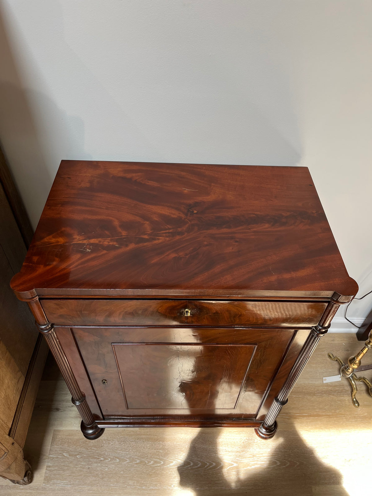 Small Mahogany Cabinet or Bedside Stand