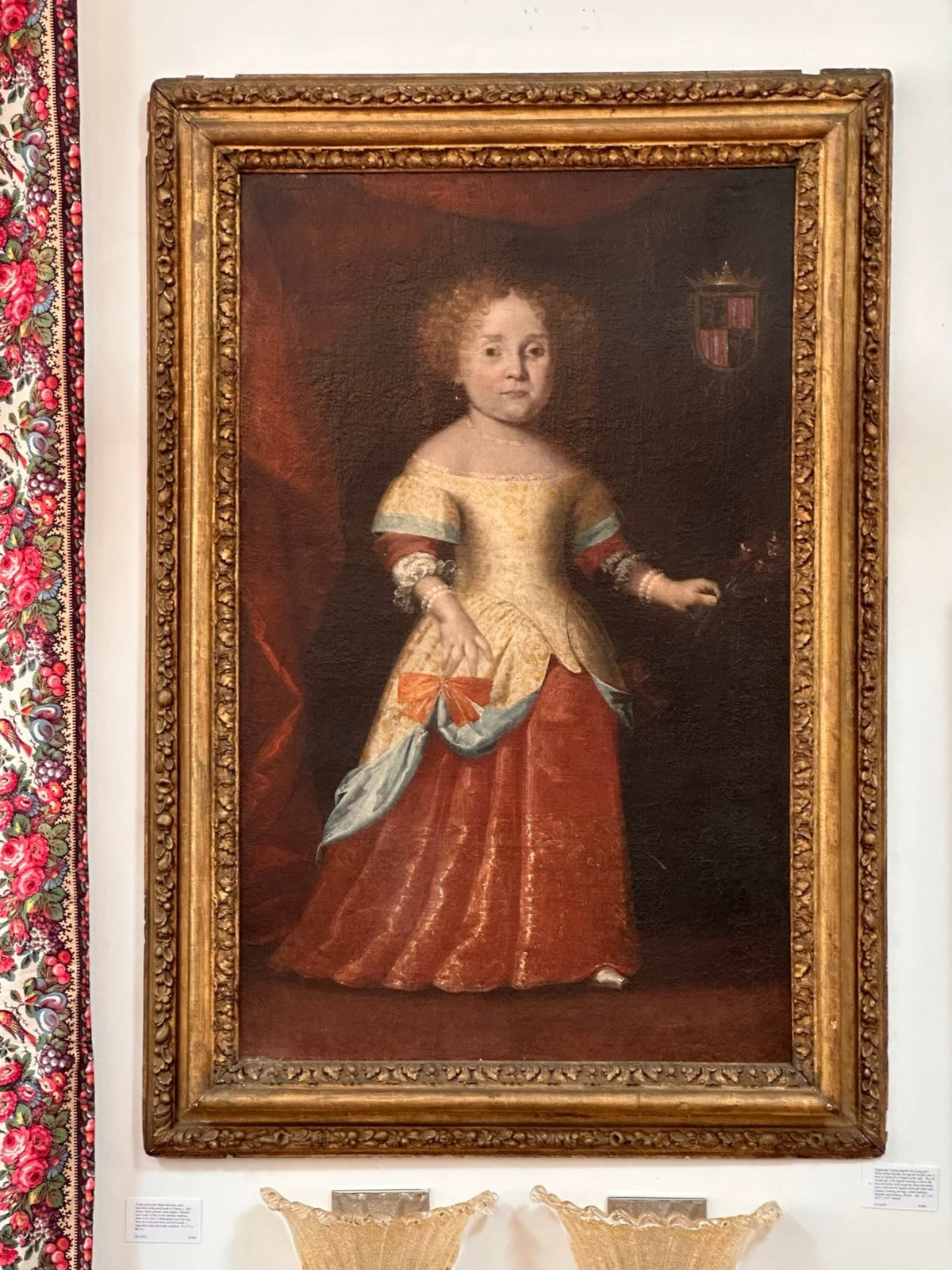 Italian 18th Century full - length Portrait of a girl - Helen Storey Antiques