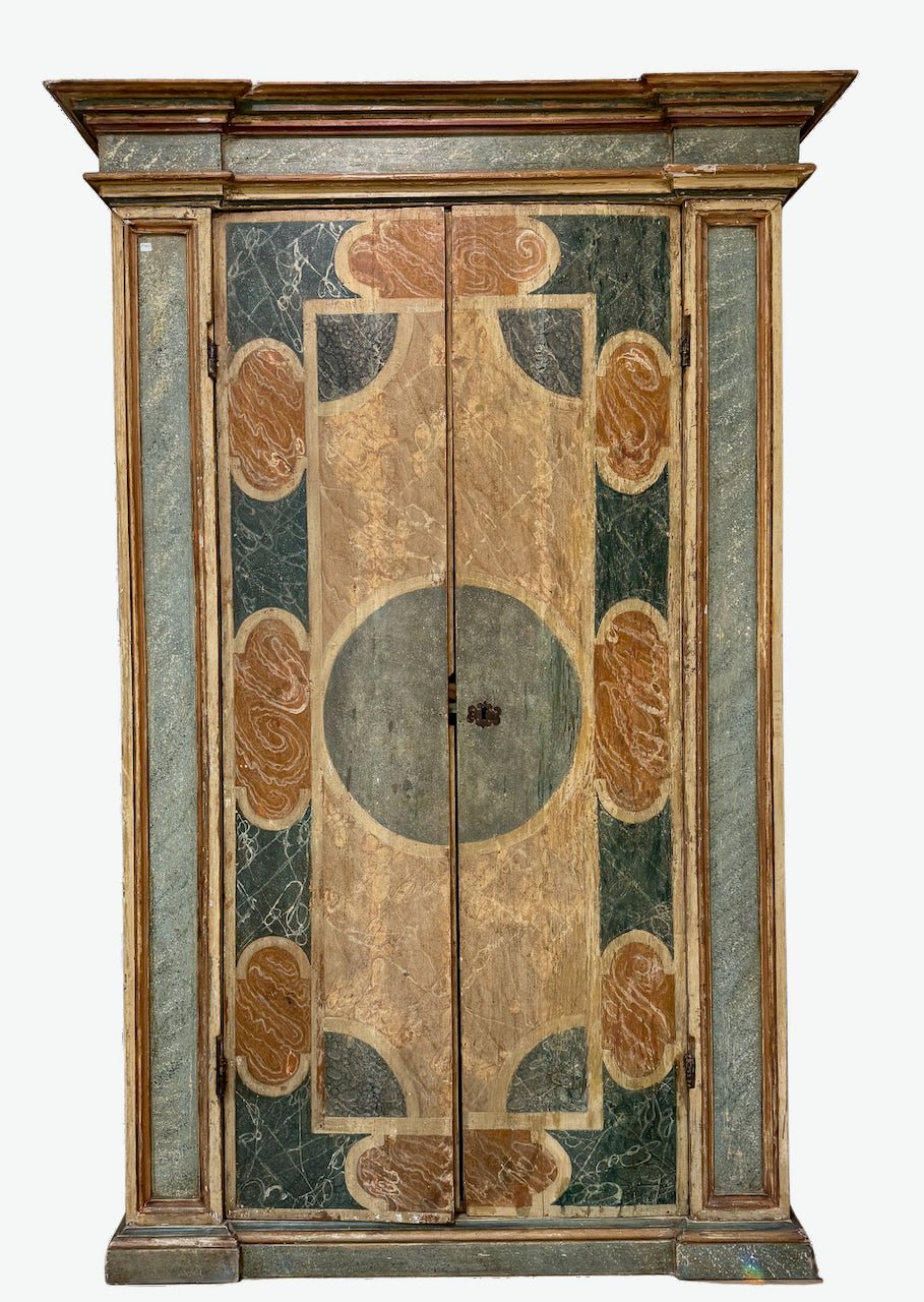 Italian painted armoire, Tuscany 18th Century