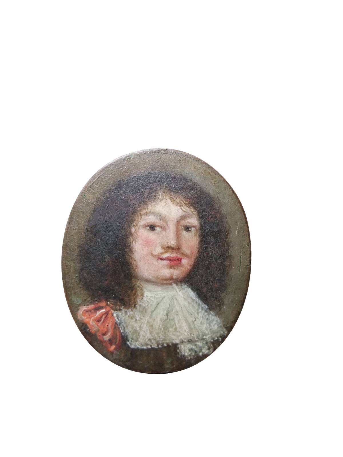 King Charles II of England, Portrait Miniature - Helen Storey Antiques