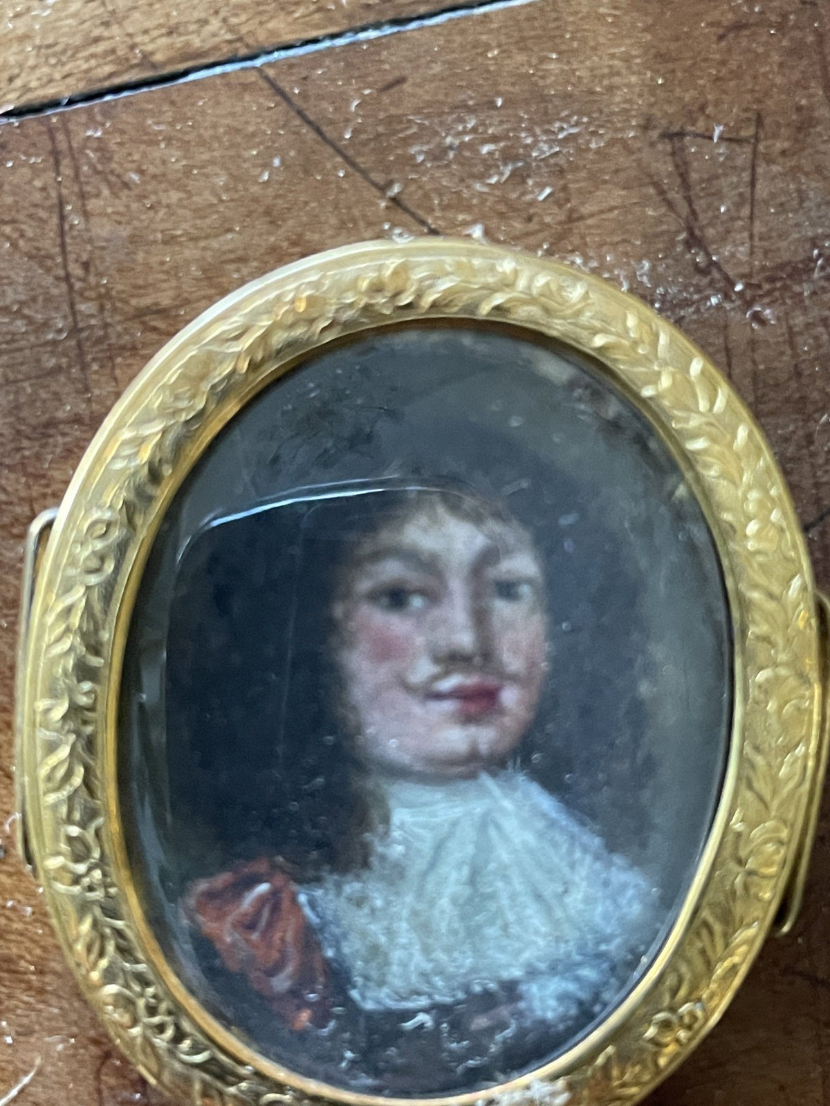 King Charles II of England, Portrait Miniature - Helen Storey Antiques