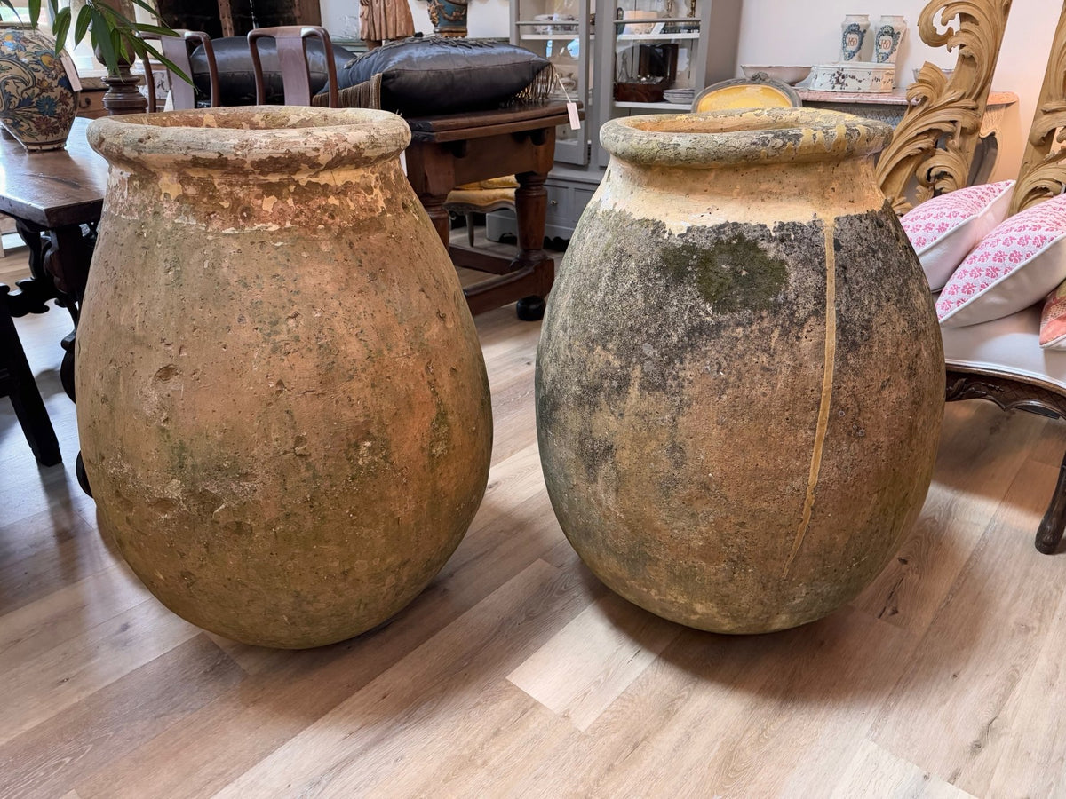 Large 19th Century French Biot Jars - Helen Storey Antiques