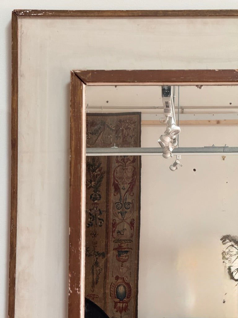 Large Rectangular Italian mirror - Helen Storey Antiques