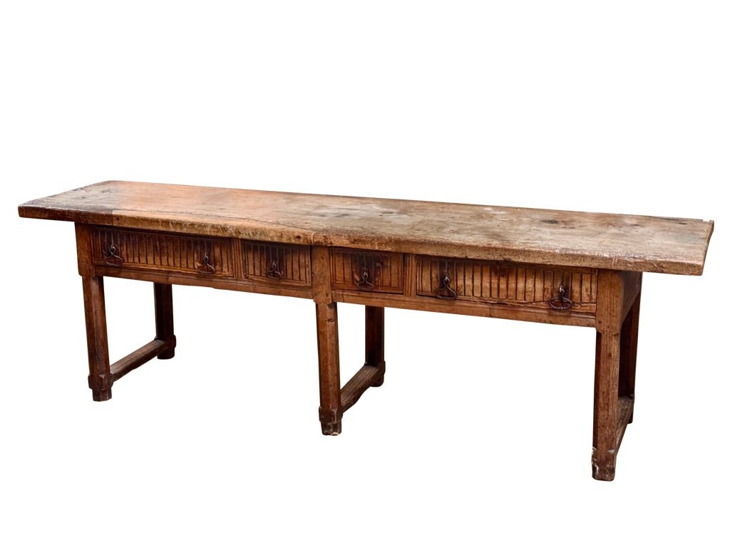 Large Spanish Table, 17th Century, Console or Server - Helen Storey Antiques