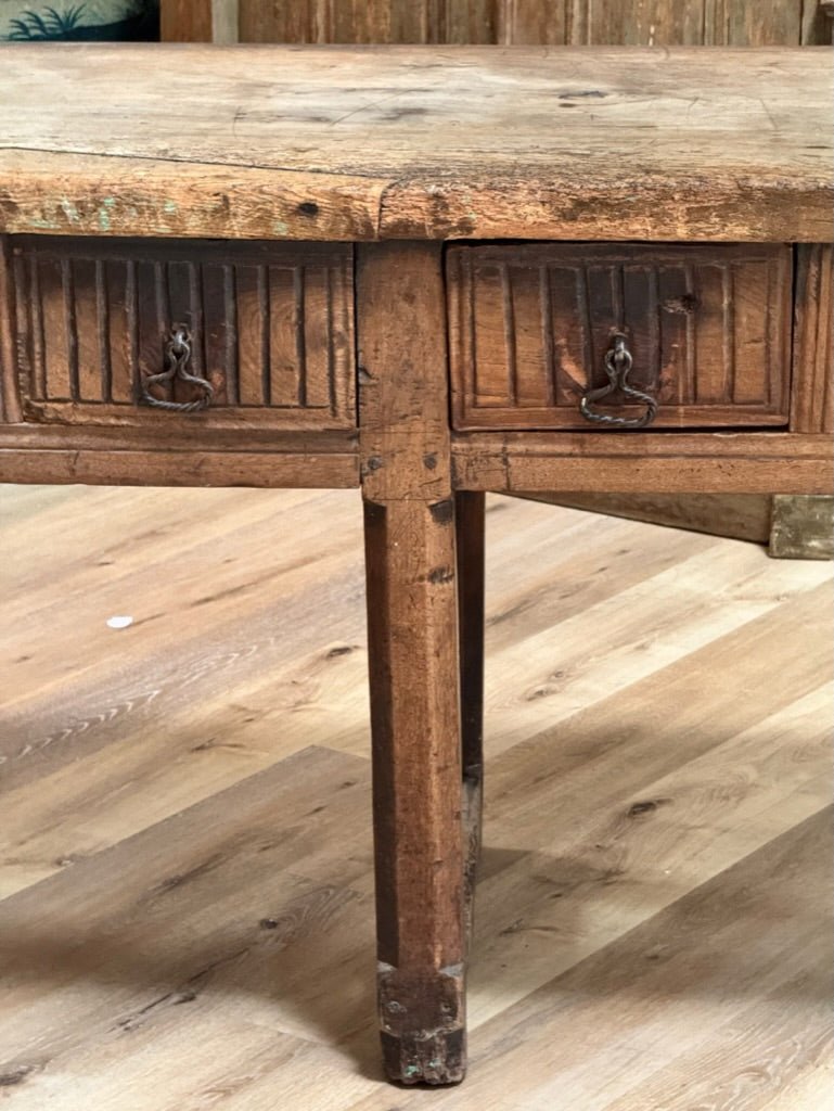 Large Spanish Table, 17th Century, Console or Server - Helen Storey Antiques