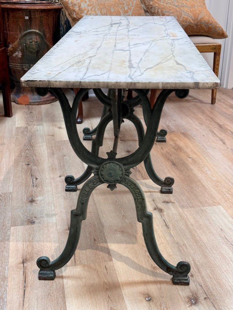 Late 19th Century Marble Top Table - Helen Storey Antiques