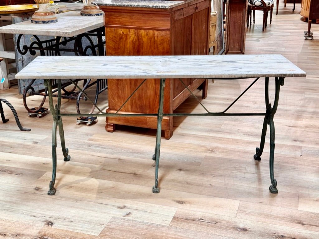 Late 19th Century Marble Top Table - Helen Storey Antiques