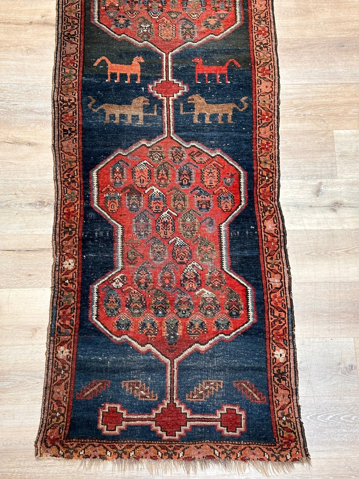 Late 19th - Early 20th Century Antique Northwest Persian Runner - Helen Storey Antiques