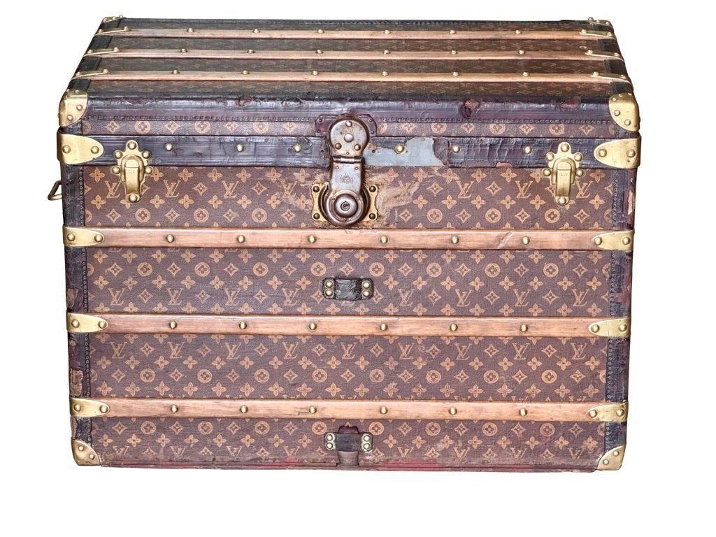 Late 19th to early 20th Century Louis Vuitton Steamer Trunk