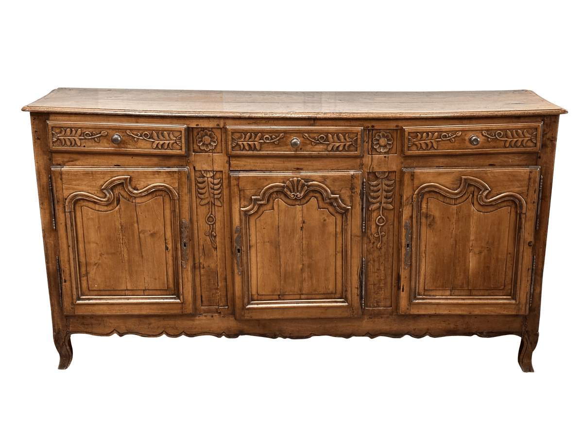 Louis XV Provincial Chestnut Sideboard or Enfilade - Helen Storey Antiques