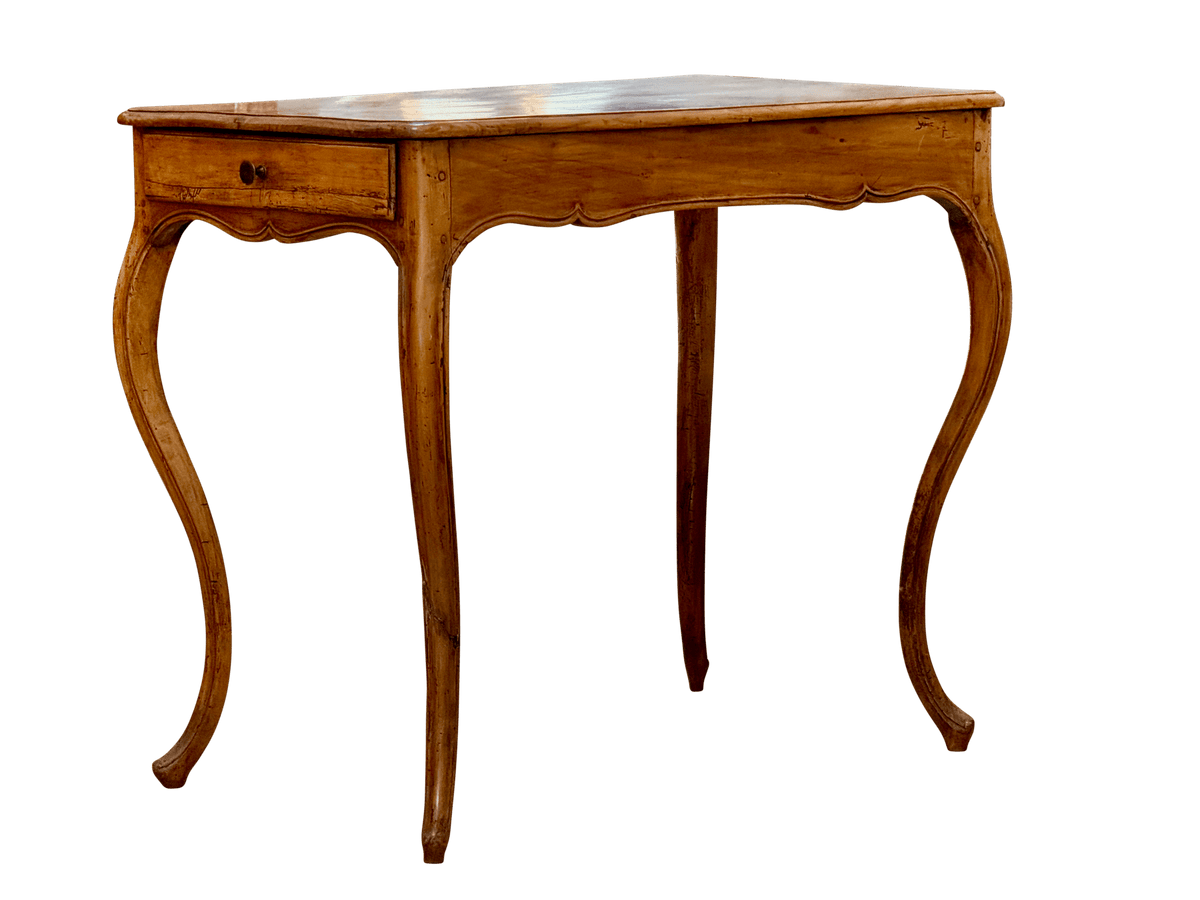 Louis XV Provincial fruitwood side table mid 18th century - Helen Storey Antiques