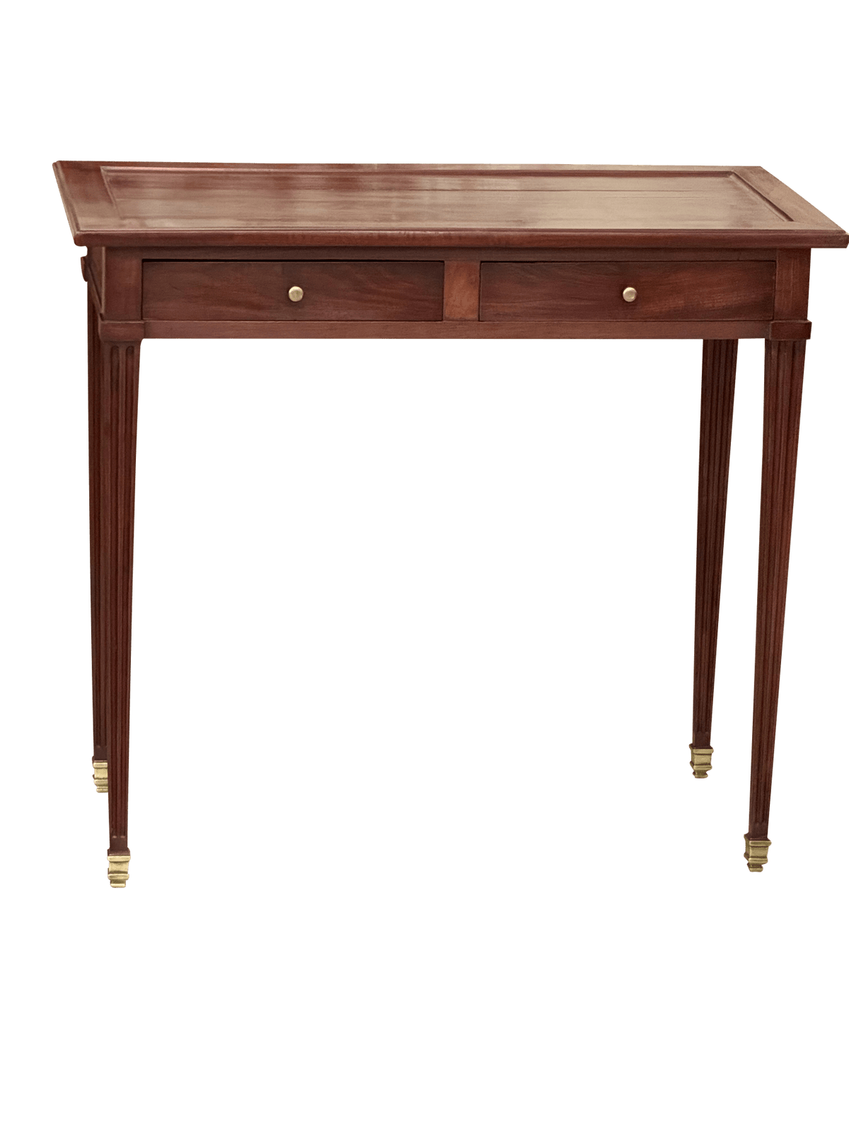 Louis XVI period French mahogany “petite table de salon,” side table - Helen Storey Antiques