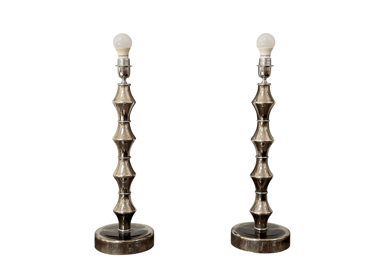 Pair Murano Table Lamps by Alberto Donà, circa 1970 - Helen Storey Antiques