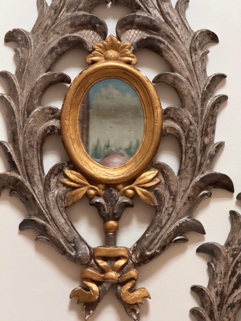 Pair of 18th Century Italian Mirrors - Helen Storey Antiques