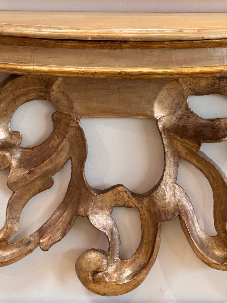 Pair of Fine 18th Century Italian Carved Console Tables - Helen Storey Antiques
