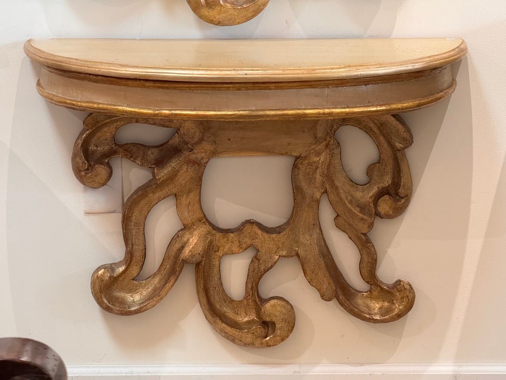 Pair of Fine 18th Century Italian Carved Console Tables - Helen Storey Antiques