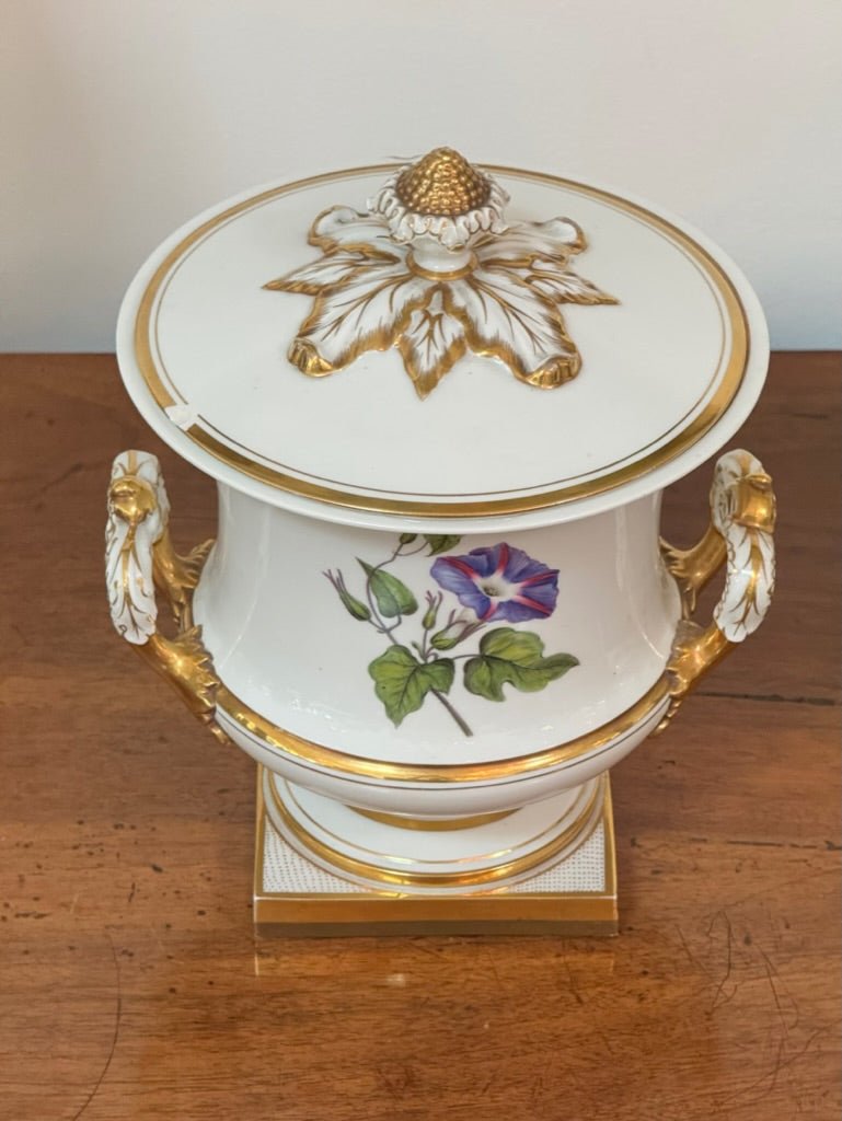 Pair of Worcester Porcelain Covered Fruit Coolers Circa 1813 - Helen Storey Antiques