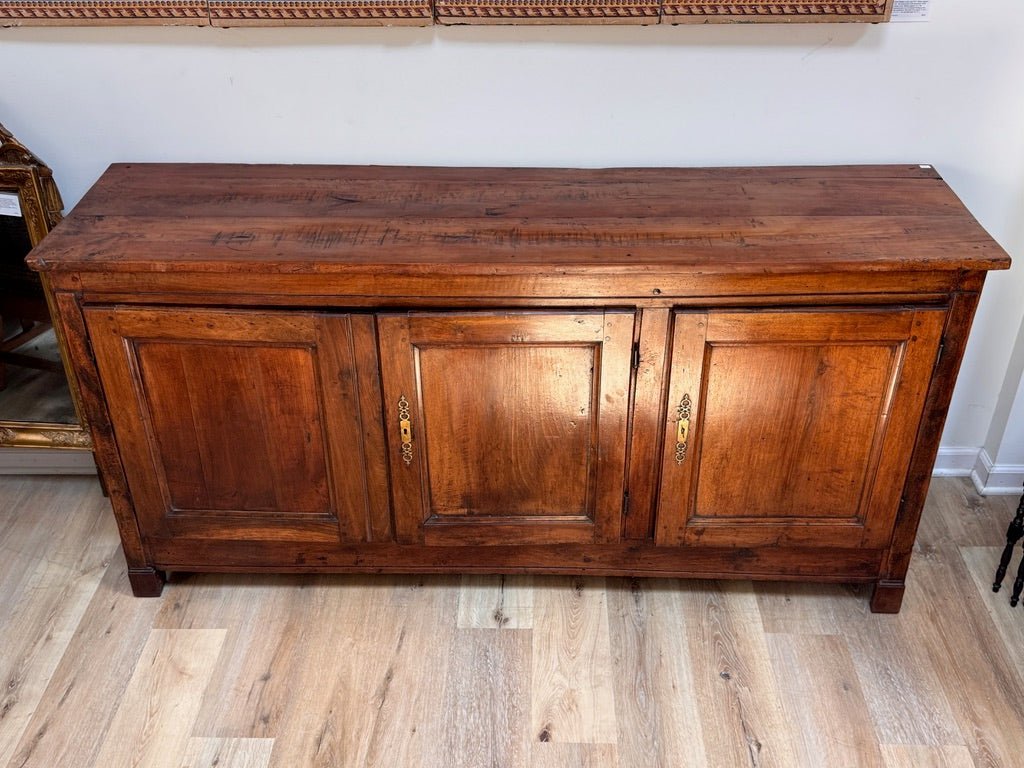 Provincial French Walnut Empire Sideboard Enfilade c. 1810 - Helen Storey Antiques