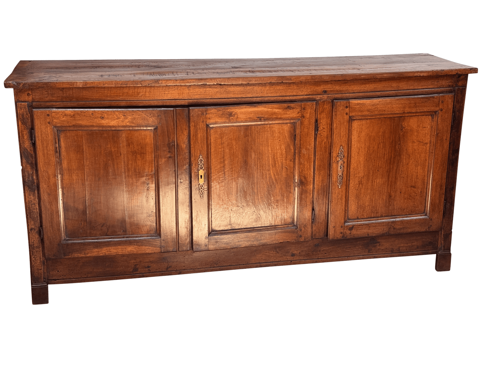 Provincial French Walnut Empire Sideboard  Enfilade  c. 1810