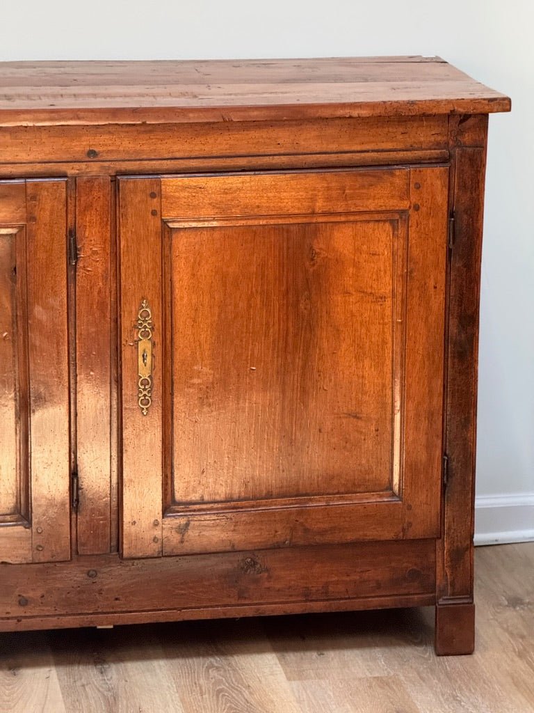Provincial French Walnut Empire Sideboard Enfilade c. 1810 - Helen Storey Antiques