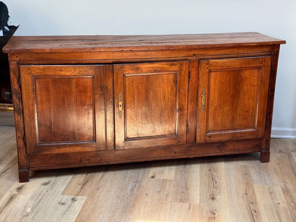 Provincial French Walnut Empire Sideboard Enfilade c. 1810 - Helen Storey Antiques