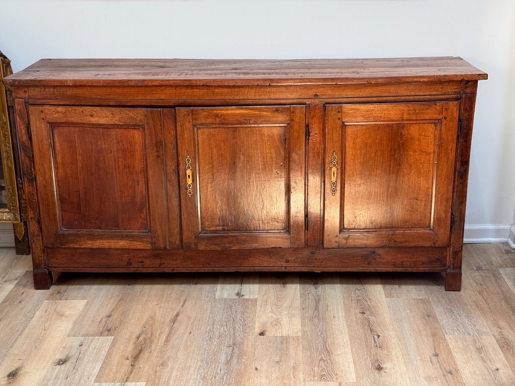 Provincial French Walnut Empire Sideboard Enfilade c. 1810 - Helen Storey Antiques