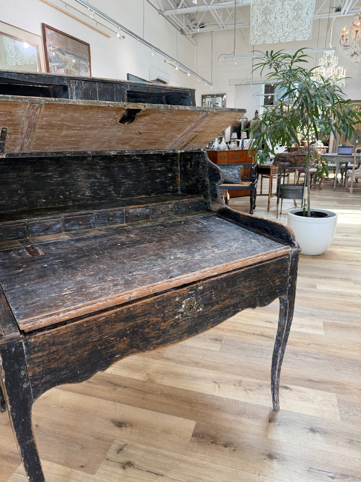 Rare 18th Century Gustavian Writing Desk - Helen Storey Antiques
