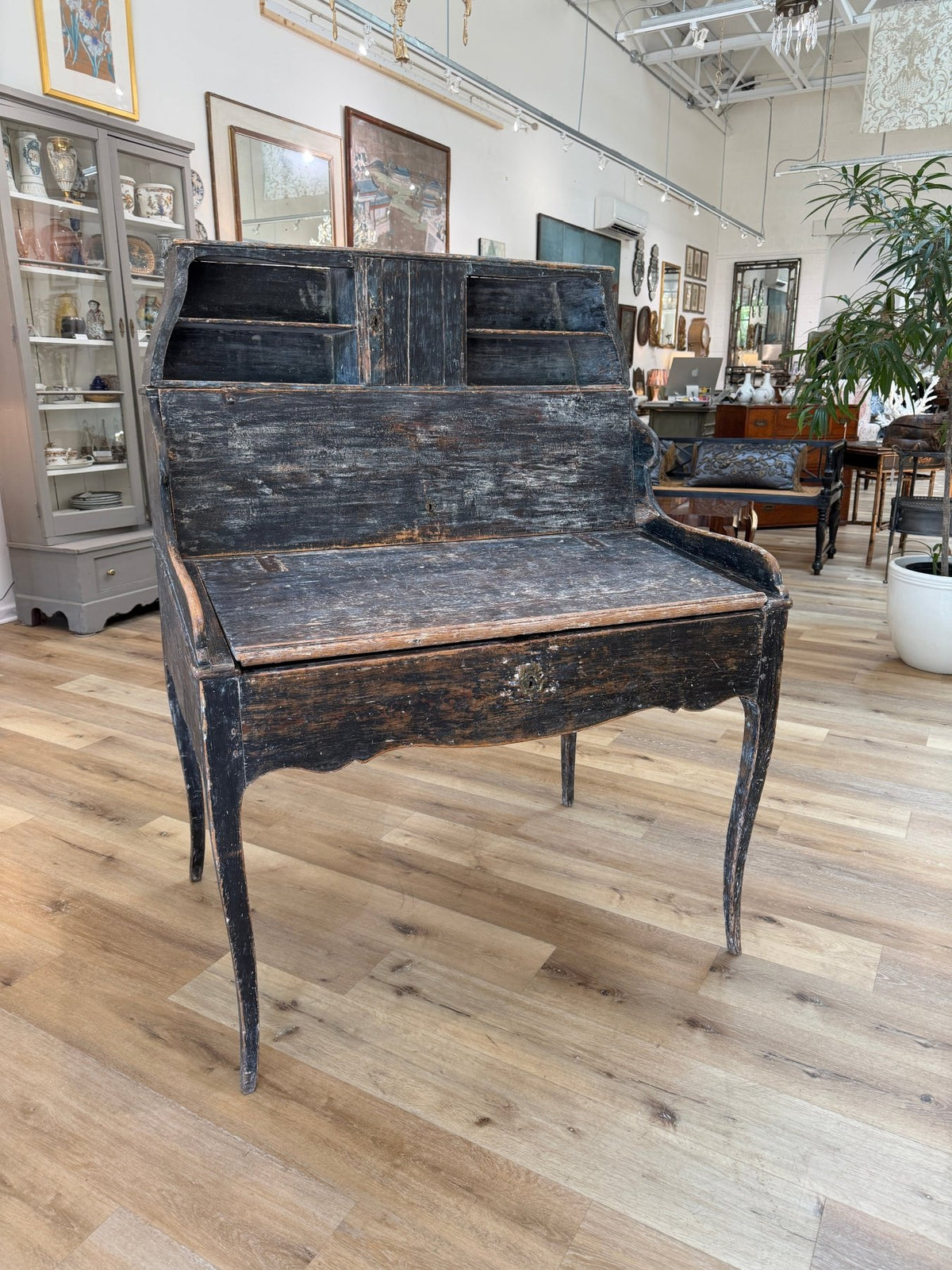 Rare 18th Century Gustavian Writing Desk - Helen Storey Antiques