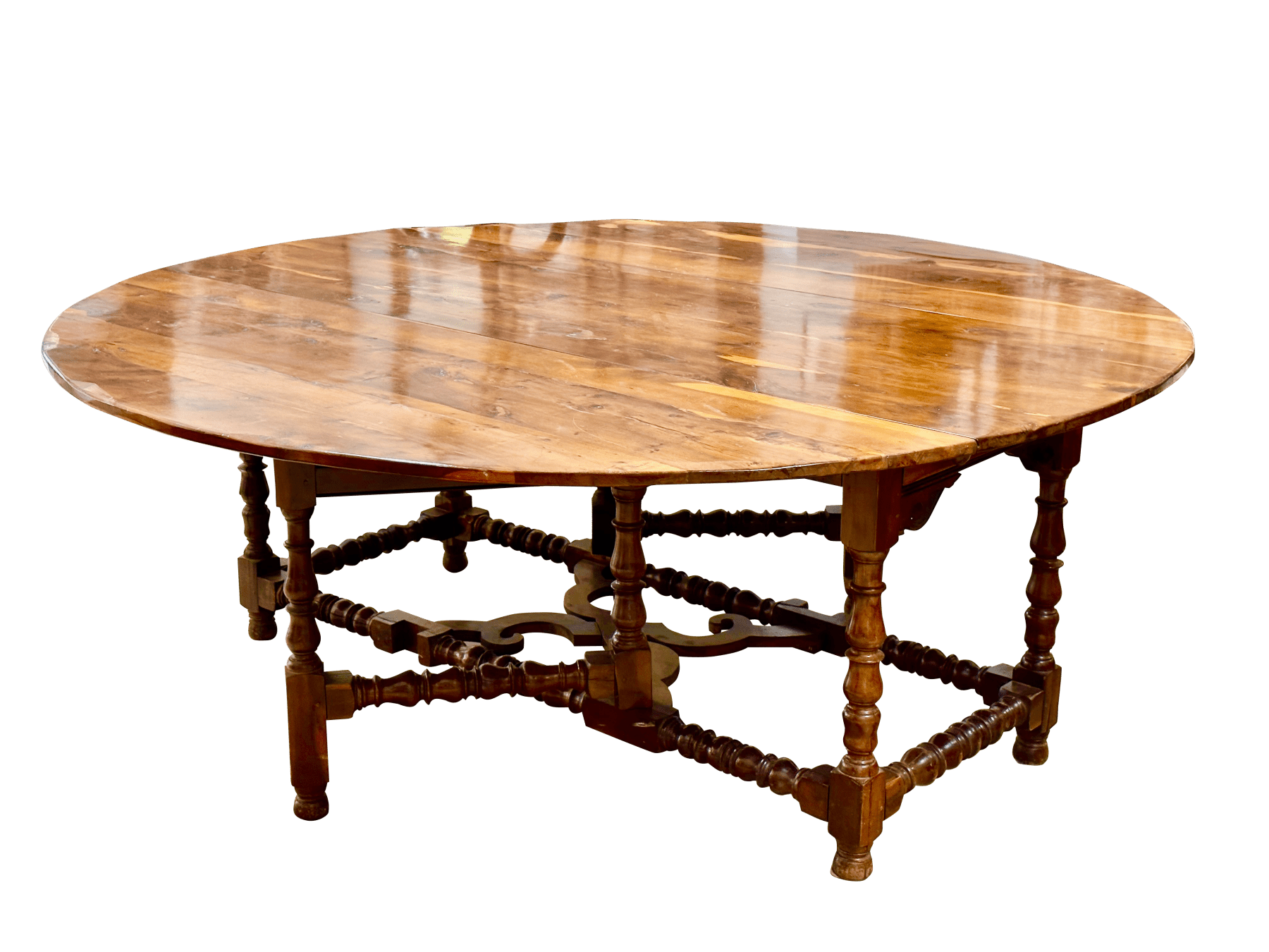 Rare and Important Bermuda Plantation-Made Table, 18th Century