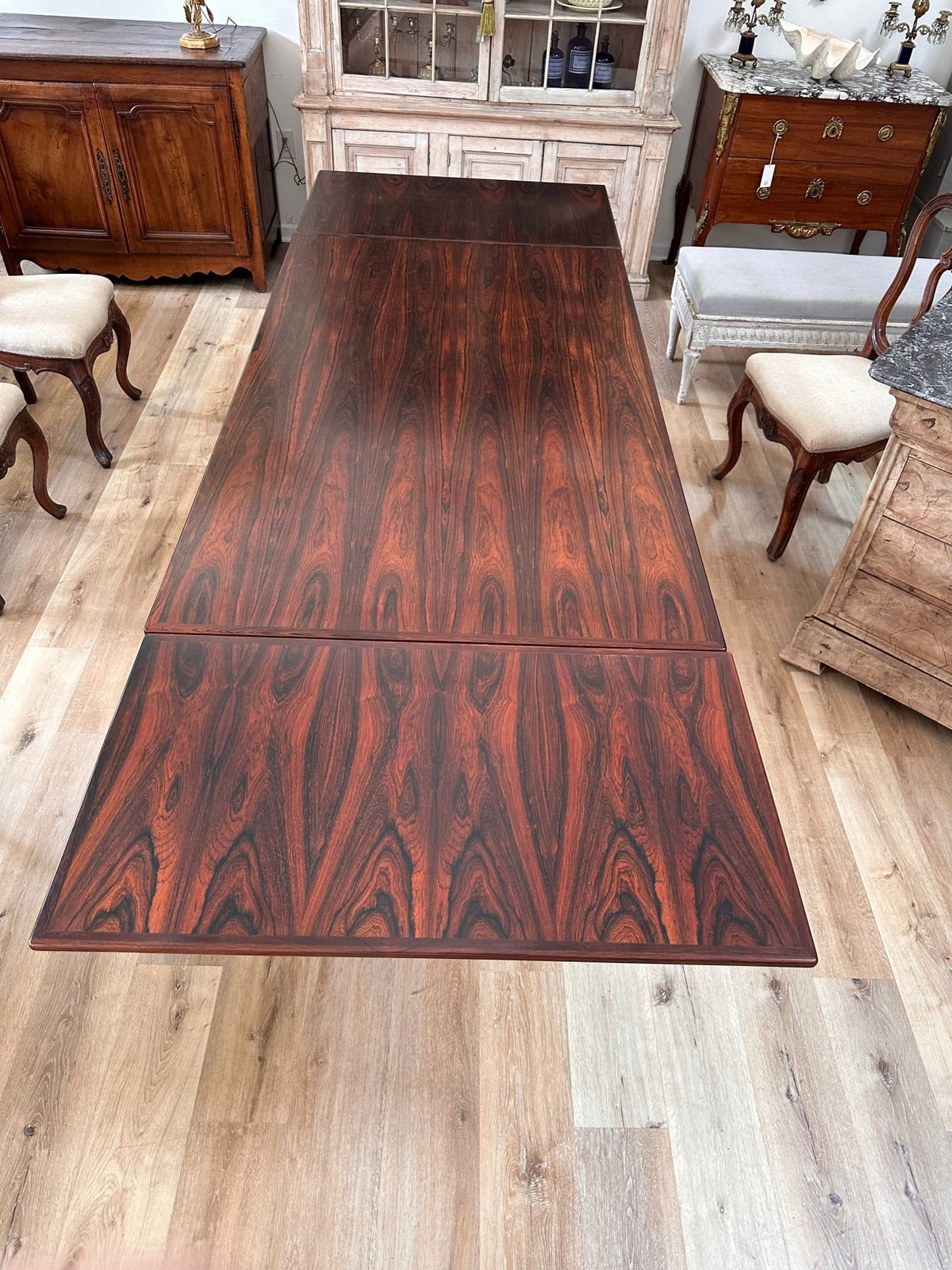 Rare Danish Rosewood Dining Table - Helen Storey Antiques