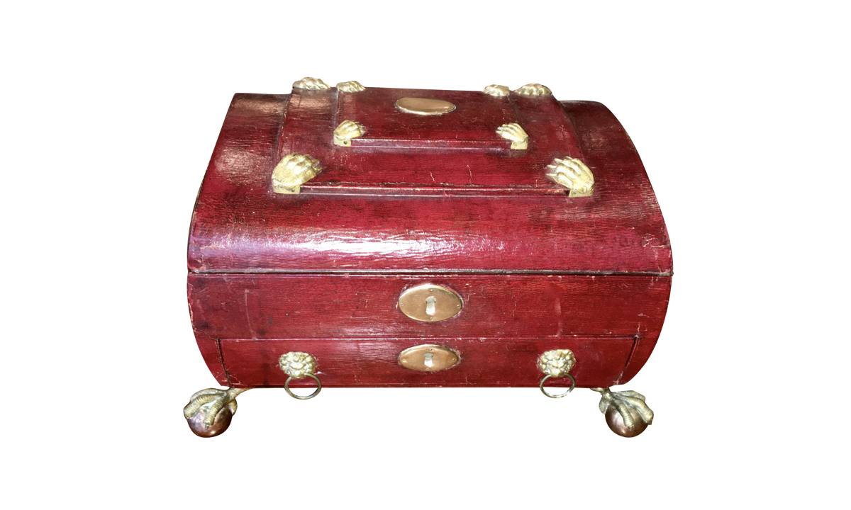 Regency Jewelry  Dressing Sewing Box