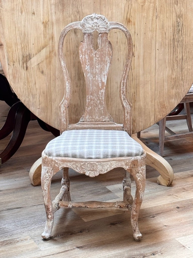 Set of six 18th Century Gustavian Dining Chairs - Helen Storey Antiques