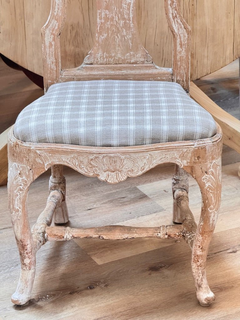 Set of six 18th Century Gustavian Dining Chairs - Helen Storey Antiques