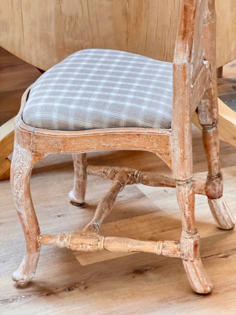 Set of six 18th Century Gustavian Dining Chairs - Helen Storey Antiques
