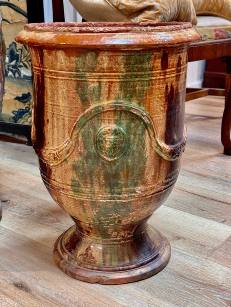 Small Anduze Planter, Boisset, 19th Century - Helen Storey Antiques